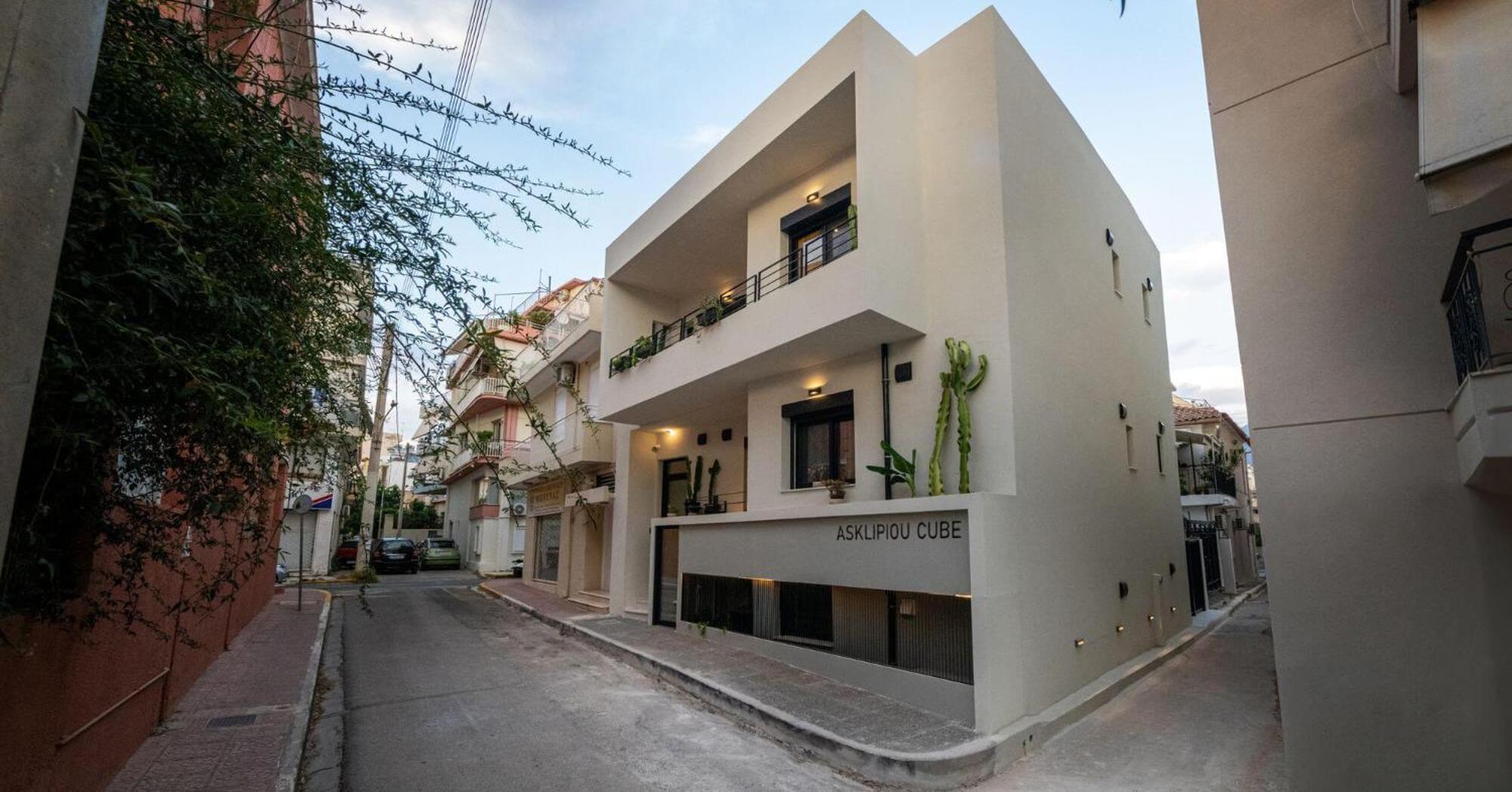 Asklipiou Cube - Kalamata Mediterranean Suites Zewnętrze zdjęcie