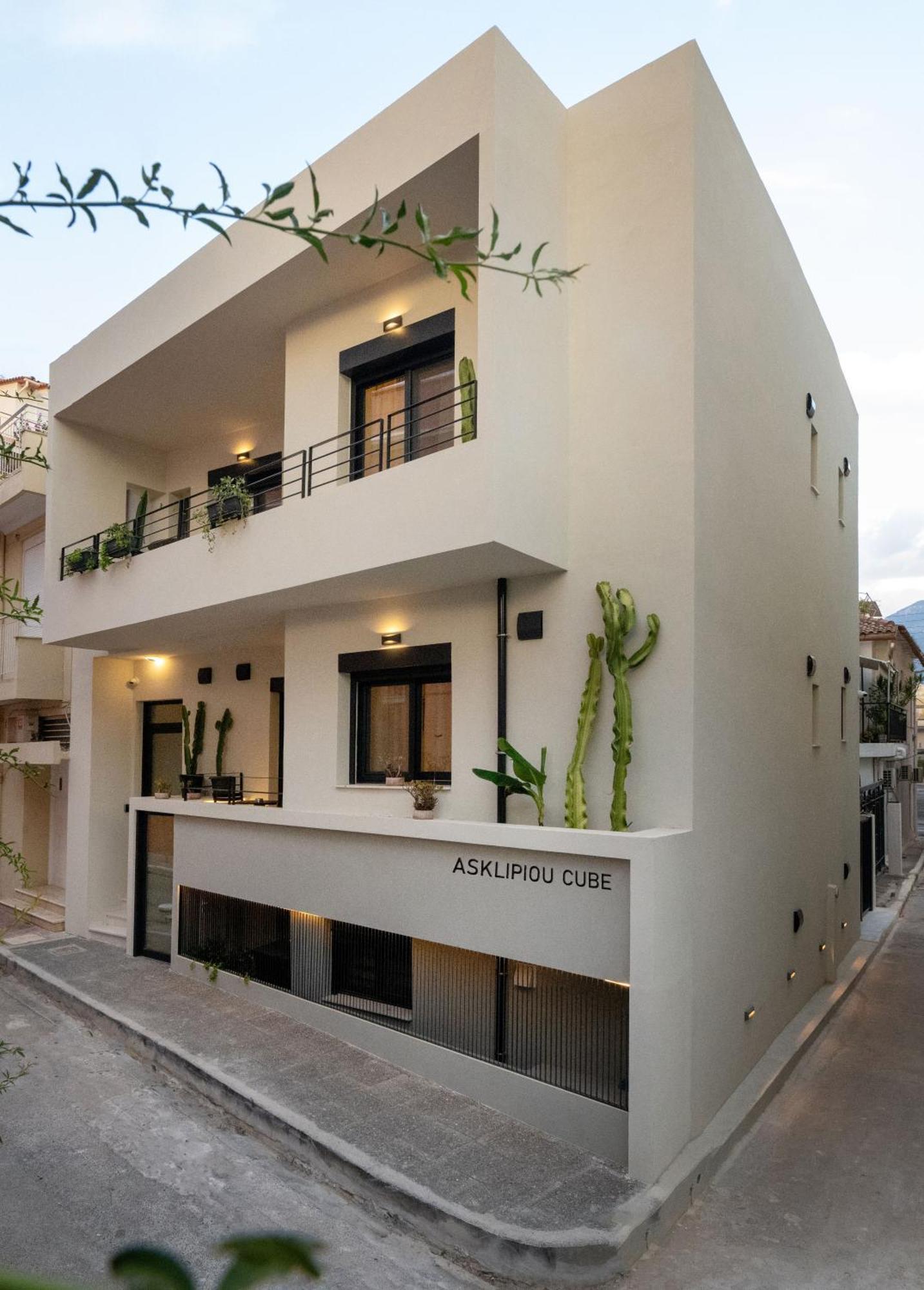 Asklipiou Cube - Kalamata Mediterranean Suites Zewnętrze zdjęcie